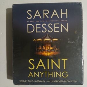 Saint Anything Audiobook By Sarah Dessen [10 Compact Discs Set] (NEW SEALED)